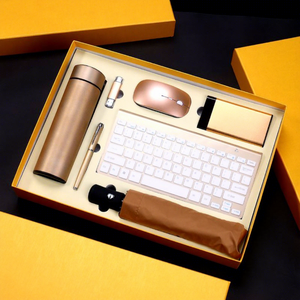 FX Creative Products 2025 – Coffret Cadeau d'Affaires Promotionnel 6-en-1 avec Souris, Tasse Thermos et Carnet, Personnalisable avec Logo - Product Image 3