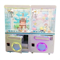 Griffe grue Arcade Machine monnayeur prix poupée 1 an de garantie cadeau Machine Maquina Expendedora De Juguetes Catcher Machine