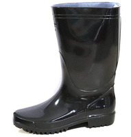 Nouvelles bottes de pluie longues pour hommes 2026, imperméables, antidérapantes, en PVC noir, pour l'hiver et l'été