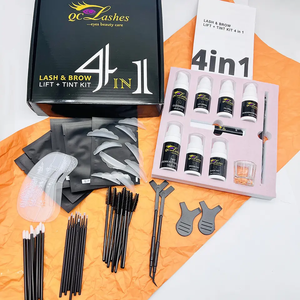 Juego de levantamiento de pestañas profesional de marca privada, lociones, kit de levantamiento de pestañas vegano, tinte Permanente de Pestañas, kit de laminación de cejas 4 en 1 - Product Image 6