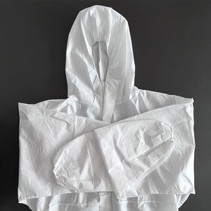Atacado de Alta Qualidade <span class=keywords><strong>Tyvek</strong></span> 500 Xpert Coverall Descartável Dupont Microporosa Tipo 6 Macacão Descartável Protegendo Roupas - Product Image 5