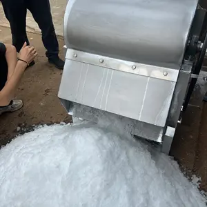 Máquina trituradora de hielo de alta eficiencia, trituradora de hielo para bloques