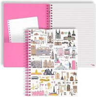 Carnet à spirales A5 à feuilles mobiles, couverture en cuir/PU/PP, impression couleur personnalisée pour l'école, le bureau, les cadeaux promotionnels, fournisseur