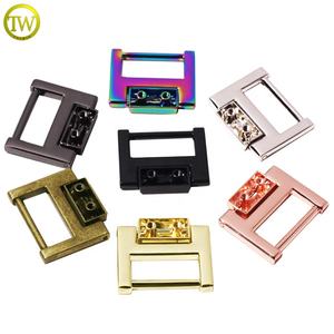 Borse di alta qualità parti metalliche multicolori <span class=keywords><strong>in</strong></span> <span class=keywords><strong>pelle</strong></span> artigianale <span class=keywords><strong>in</strong></span> metallo con fibbia regolabile <span class=keywords><strong>in</strong></span> metallo per zaino - Product Image 3