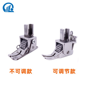 ตีนผีจักรเย็บผ้าแบบแบน สแตนเลส ปรับแรงกดได้ สำหรับวัสดุหนา เสื้อผ้าหนัง - Product Image 1