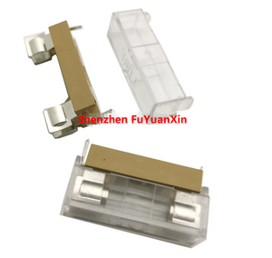 250V 5*20mm זכוכית נתיך בעל שקוף מחזיק עם כיסוי שקוף נתיך בלוקים ביטוח כותרת 20A 15A 10A 9A - Product Image 4