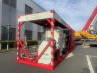 Brightway LIN Booster Pump Skid untuk Penggunaan Industri Bertekanan Tinggi di Atas Flatbed, Elektrik yang Dapat Disesuaikan