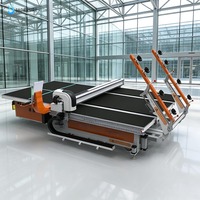 Machine de découpe de verre automatique intelligente Jade Pure, moteur servo CNC, haute précision 0,2 mm, taille de traitement maximale 2700x2100 mm, facile à utiliser