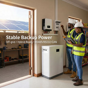 Batería Doméstica LiFePO4 25.6V200Ah 2.5kWh, Sistema de Almacenamiento de Energía Solar Montado en Pared, Comunicación CAN Bus RS485, Sistema de Energía de Respaldo Fuera de la Red - Product Image 1