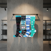 Chaussettes de sport pour hommes en coton de haute qualité, chaussettes de basket-ball et de football - absorbantes et respirantes