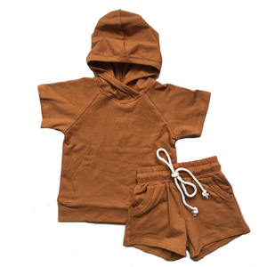 Conjunto de Verano para Bebé, Chándal a Rayas con Cuello Redondo y Manga Corta, Pantalones Cortos con Bolsillos, Conjuntos Informales para Niños - Product Image 6