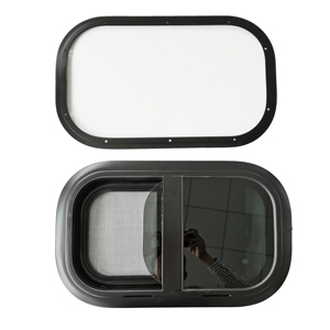 Nhà sản xuất Hợp kim nhôm kính cường lực <span class=keywords><strong>RV</strong></span> <span class=keywords><strong>Caravan</strong></span> cửa sổ trượt với màn hình tích hợp - Product Image 6