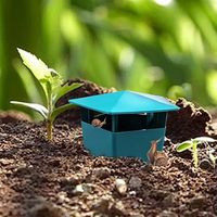 Cage durable anti-escargots pour jardin, barrière physique réutilisable pour le contrôle des ravageurs des légumes et plantes d'extérieur