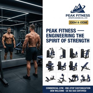 Equipo de gimnasio comercial: Máquina de cable cruzado integrada de montaje en pared, con carga de placas, de acero, para ejercicios de pecho y piernas - Product Image 3