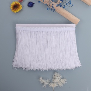 Nhà máy bán <span class=keywords><strong>Polyester</strong></span> đa màu sắc rìa tua trang trí rìa ren cắt tỉa kích thước khác nhau ren cho may nhà dệt - Product Image 4