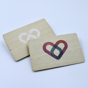 Oem nóng bán tùy chỉnh in Nhựa kinh doanh bằng gỗ <span class=keywords><strong>VIP</strong></span> Thẻ NFC chip RFID giao diện truyền thông cho các chương trình thành viên - Product Image 4