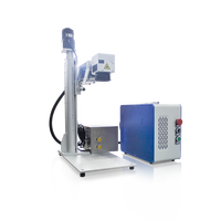 30W 50W 60W 100W Portable Raycus JPT Machine de marquage laser à fibre pour bijoux Métal Or Argent Acier inoxydable Prix de la machine