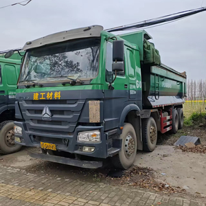 Camión Volquete Usado Sinotruk HOWO de 10 Ruedas y 30 Toneladas, Camión Volquete Usado 6X4/8X4 A7/T7 de 10/12 Ruedas, Camión Volquete de Servicio Pesado de 18-25cbm - Product Image 1