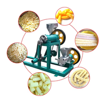 Machine à souffler les aliments double fonction maïs et riz, type torsadé, pour bâtonnets creux et fruits croustillants solides