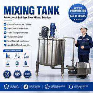 Tanque Mezclador de Fertilizante Líquido de Acero Inoxidable para una Mezcla Eficiente de Fertilizante Líquido - Product Image 6