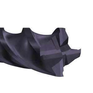 KRINO - 240160500 HSS-CO 8% Four flutes end mills TIALN with Weldon shank <b>long</b> series - EAN 8014249404026 <b>DRILL</b> <b>BITS</b> - Product Image 4