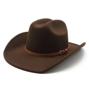 Chapeau de cowboy en feutre rétro unisexe de haute qualité, Fedora de cow-boy de designer, vente en gros personnalisée pour les fêtes, les voyages, les sports, la pêche - Product Image 5