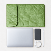 Housse pour ordinateur portable Tyvek, étui de protection pour ordinateur, housse légère pour ordinateur portable, sac enveloppe pour le bureau et les voyages