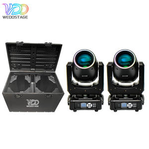 WEDOSTAGE STOCK POLOGNE Projecteur <span class=keywords><strong>Lyre</strong></span> Sharpy à tête mobile avec flight case en plastique 7R 230W pour éclairage de scène disco avec prisme et gobo - Product Image 2