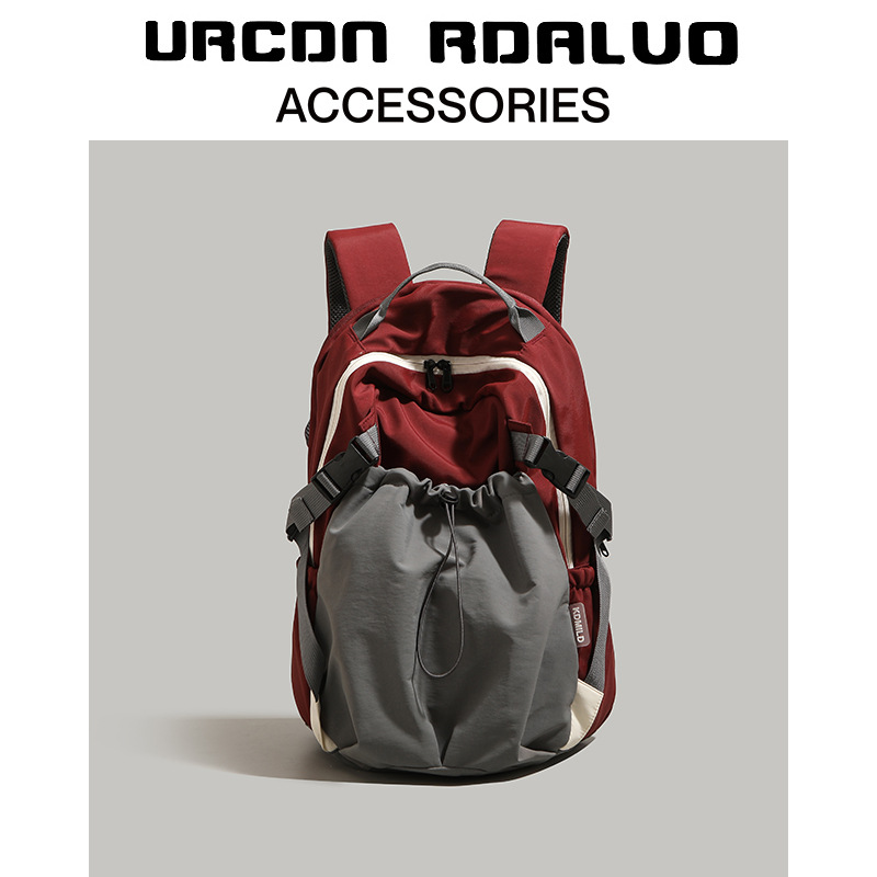 Red collection gift bag for shopping mall