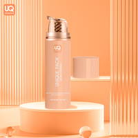 Bouteille de pompe sans air d'emballage cosmétique en plastique mono 15 ML 15 ML 30 ML 50 Ml 50 Ml Bouteille de pompe sans air
