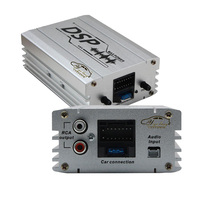 Amplificateur de voiture DSP avec processeur Android, amplificateur de puissance 4 canaux classe A/B avec crossovers, construction en aluminium