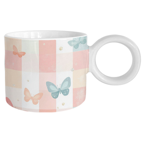 High Quality Tulip Flower Design Espresso <b>Cups</b> <b>Ceramic</b> Colorful Coffee <b>Cup</b> for Daily Use Good Price - Product Image 4