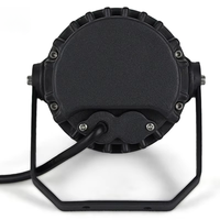 Projecteur LED Par Mini RGB 3-en-1 6*3W Étanche IP65 avec Télécommande pour Effets DJ, KTV, Mariages et Soirées Disco