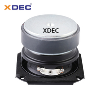Haut-parleur de graves professionnel pour piano numérique XDEC 2,5 pouces 4 10W 15W Max 20kHz 77dB SPL, conforme RoHS