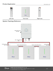 Deye 10.2KWh LiFePO4 Powerwall 51,2 В 200AH система хранения 10KWH солнечная батарея хорошего качества по лучшей цене - Product Image 2