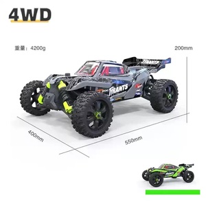 PDRacing TYRANTS T8 1/8 4WD Monster Truck RC Brushless 4S con Motore 3670, ESC 80A, Giroscopio, Telaio in Lega CNC, Veicolo RTR Off-Road - Product Image 1