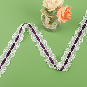 ERKOUMI Disponibile Nastro Elastico <span class=keywords><strong>in</strong></span> Nylon da 3,5 cm, <span class=keywords><strong>Bordo</strong></span> <span class=keywords><strong>in</strong></span> <span class=keywords><strong>Pizzo</strong></span> Elastico per Reggiseni, Abiti da Sera, Nastri <span class=keywords><strong>in</strong></span> <span class=keywords><strong>Pizzo</strong></span> per Cucito - Product Image 4