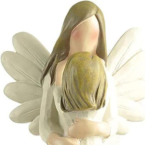 <span class=keywords><strong>Estatua</strong></span> de Ángel Artesanía de resina hecha a mano Madre e hija Abrazar la <span class=keywords><strong>estatua</strong></span> de Ángel - Product Image 1
