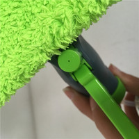Nettoyeur de vitres 3 en 1 avec pulvérisateur, tampon en microfibre, rechargeable, pour le nettoyage des pare-brise de voiture et de la maison