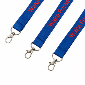 High Quality Jacquard <b>Polyester</b> <b>Lanyards</b> Fashionable Durable Design Neck Sublimated Custom Made Printed Single Strap - Product Image 2