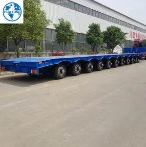 180 Tons Hydraulic Gooseneck Heavy Duty Low Bed Trailer Heavy Duty Low Bed Trailer