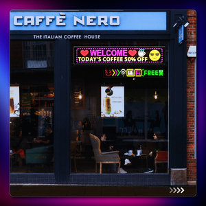 Lớn lập trình dẫn đăng ký, P5 Độ phân giải trong nhà cửa hàng dẫn đăng ký, ứng dụng Bluetooth, cho doanh nghiệp Cửa hàng bán lẻ cửa sổ hiển thị - Product Image 5