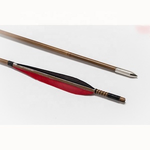 Flèches Bambou Fait Main MILAMU – OD 7-10mm Auto-encoche – Tir à L'arc Chasse