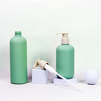 Fabricant professionnel vente en gros de haute qualité 400ml vide shampooing cosmétique liquide bouteille en plastique conteneur de gel douche en plastique