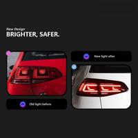 Magotan-Style LED-Rückleuchten-Set für 2013-2017 Volkswagen Golf 7 Mit Sequenziellem Blinker