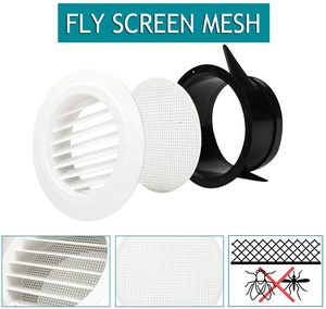 Hiện đại ABS nhựa khuếch tán không khí cho hội thảo ngoài trời havc ROTARY không khí trong lành đầu vào Vent cho kho phòng khách ứng dụng - Product Image 6