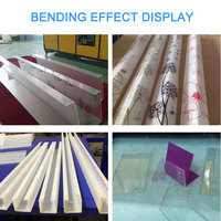China Acryl platte 90 Grad Winkel Biegung machen CNC computer gesteuerte voll automatische Kunststoff PVC-Platte Biege maschine für Plexiglas