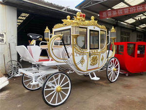 OEM Carroza Eléctrica Turística Más Vendida, Carroza Real para Caballos, Remolque para Carroza - Product Image 2