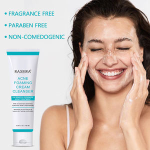 Nettoyant visage en marque propre, traitement <span class=keywords><strong>de</strong></span> l'acné, <span class=keywords><strong>peroxyde</strong></span> <span class=keywords><strong>de</strong></span> <span class=keywords><strong>benzoyle</strong></span>, nettoyant facial aux acides aminés pour peaux sensibles - Product Image 4