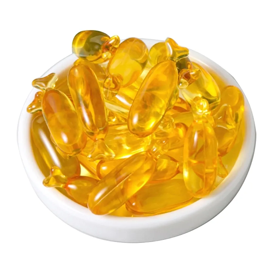 Suplemen Premium minyak ikan Omega-3 minyak ikan softgel manfaat mendukung otak